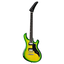 Gibson Victory Figured Top Iguana Burst