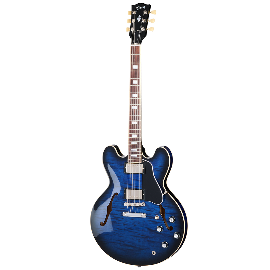 Gibson ES-335 Figured Custom Color Deep Ocean Burst