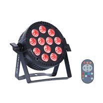 PowerLighting Par Slim 12 LEDx6W QUAD LED Projector 4-in-1