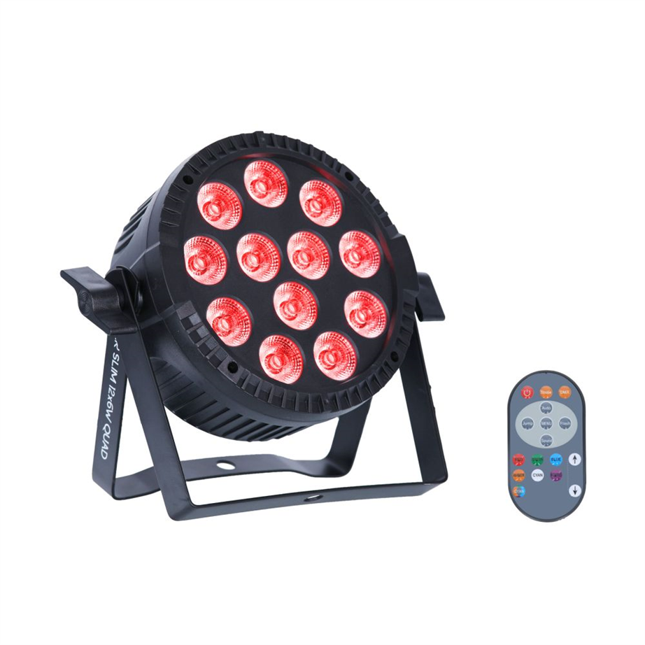 PowerLighting Par Slim 12 LEDx6W QUAD LED Projector 4-in-1