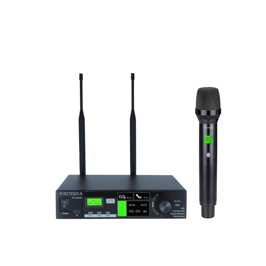 Definitive Audio TD 100 MH Wireless Handheld Microphone