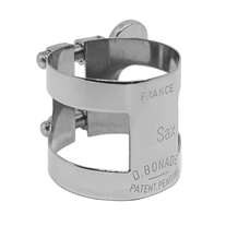 Bonade L2254UN Silver-Plated Sax Alto Ligature