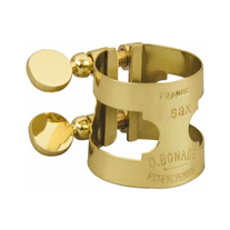 Bonade L2255UDGO Gold Brown Antique Tenor Sax Ligature