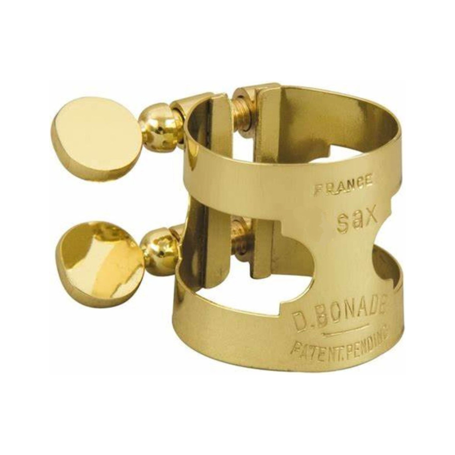 Bonade L2255UDGO Gold Brown Antique Tenor Sax Ligature