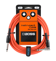Boss BIC-10A-OR Orange 3mt Instrument Cable