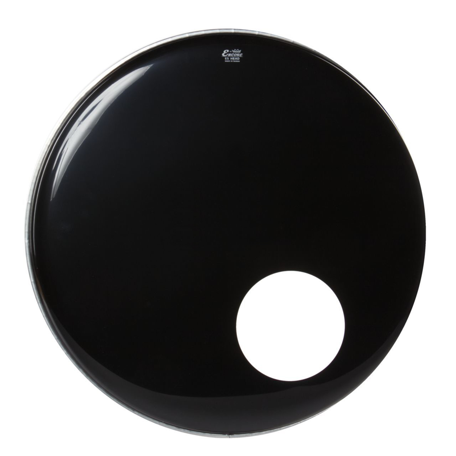 Parche de Bombo REMO Encore Ambassador Ebony EN-1022-ES 22"