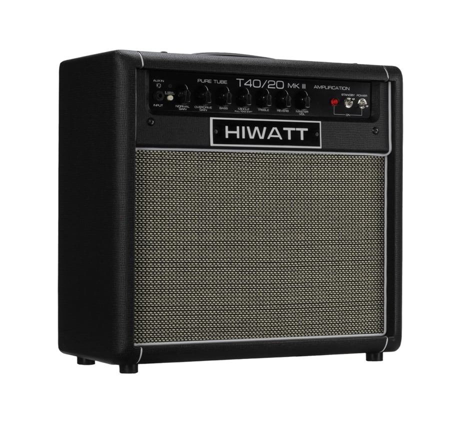 Combo de Guitarra Hiwatt Pure Tube T40/20 Negro
