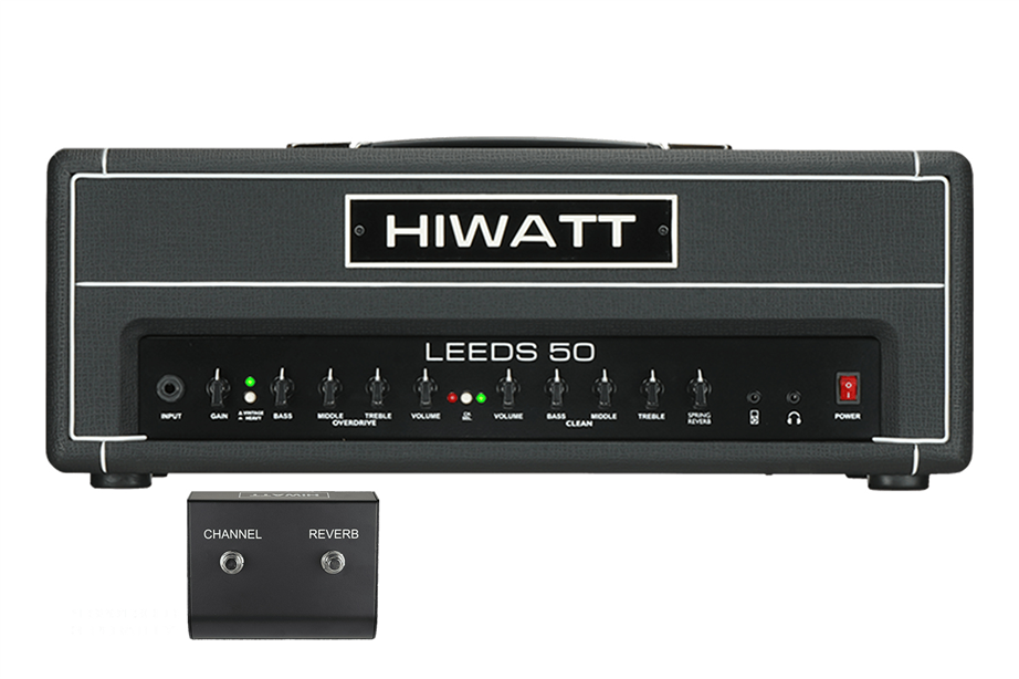 Hiwatt Leeds 50R Head Guitar Amp