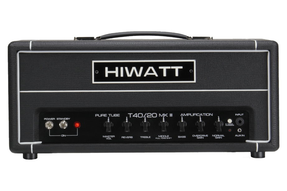 Hiwatt Pure Tube T40/20 Head Guitar Amp