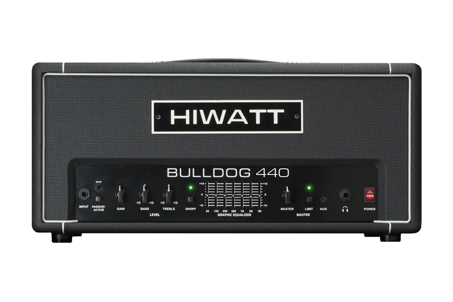 Hiwatt Bulldog 440 Head Bass Head Amp