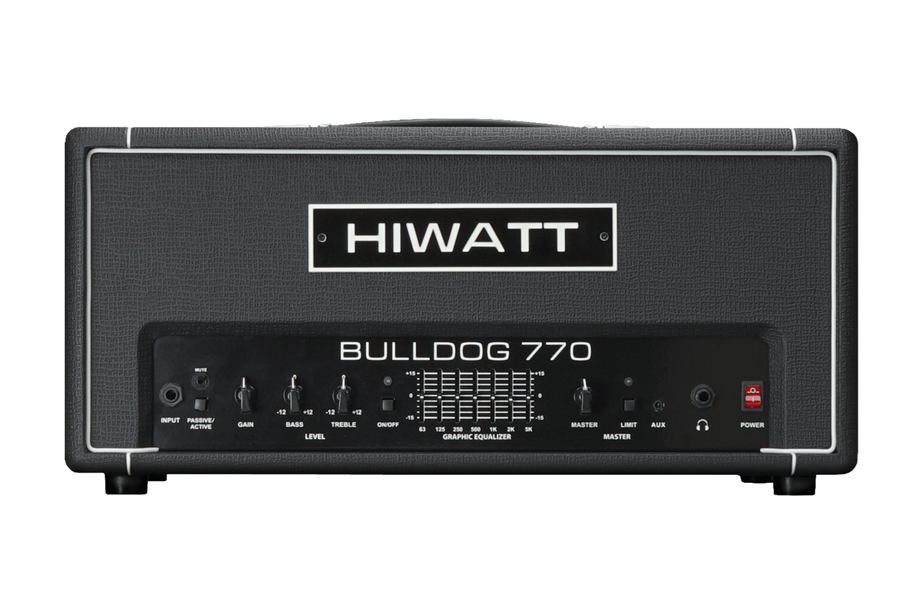Hiwatt Bulldog 770 Head Bass Head Amp