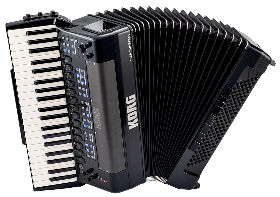 Acordeón Digital de Teclas Korg Fisa Suprema