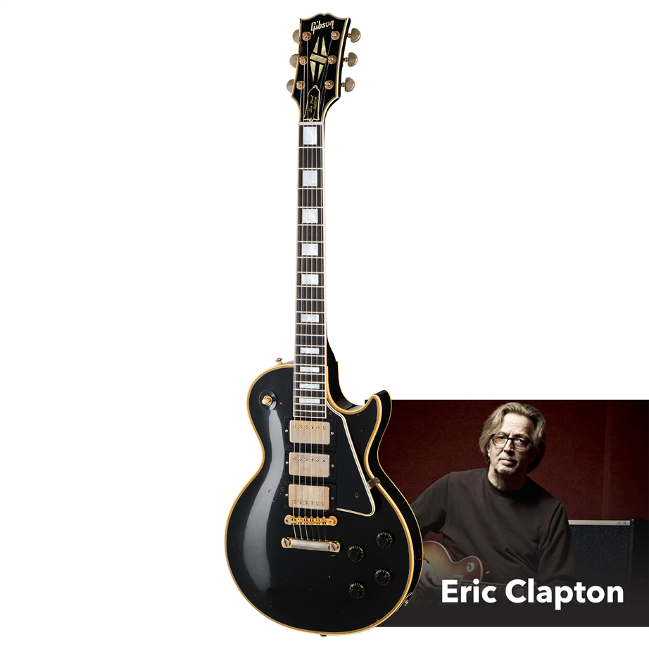 Gibson Eric Clapton 1958 Les Paul Custom Ebony