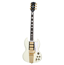 Epiphone 1963 Les Paul SG Custom With Maestro Vibrola Classic White