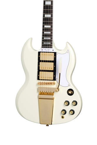 Epiphone 1963 Les Paul SG Custom With Maestro Vibrola (Incl. Hard