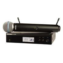 Shure BLX24R/Beta58 H8E Handheld Wireless Microphone