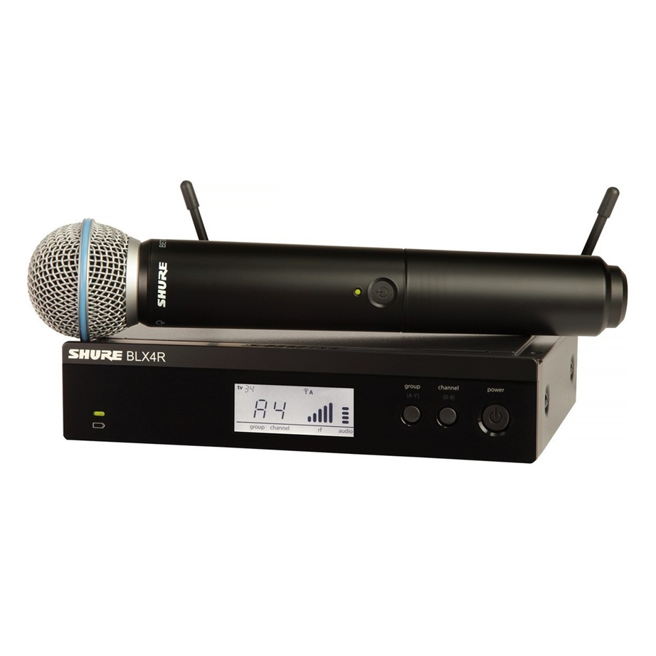 Shure BLX24R/Beta58 H8E Handheld Wireless Microphone