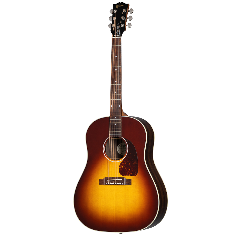 Gibson J-45 Studio Satin Rosewood Burst