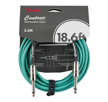 Fender Contour Series Cable Sherwood Green 18.6ft
