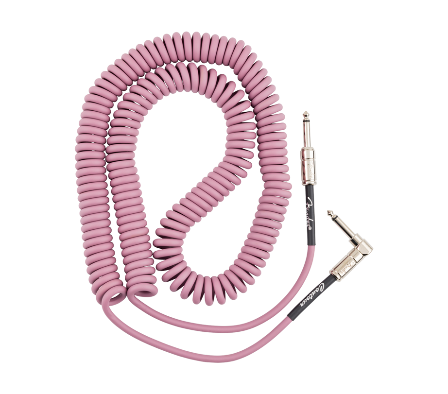 Fender Contour Series Coil Cable Burgundy Mist 30ft