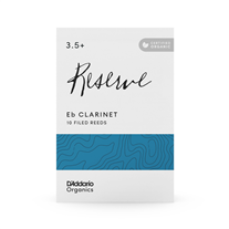 Palheta Requinta Mib 3.5 D'Addario Organic Reserve Cx 10-Un