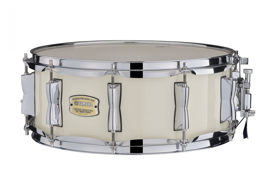 Tarola de Madeira 14" Yamaha SBS1455 Branco Clássico