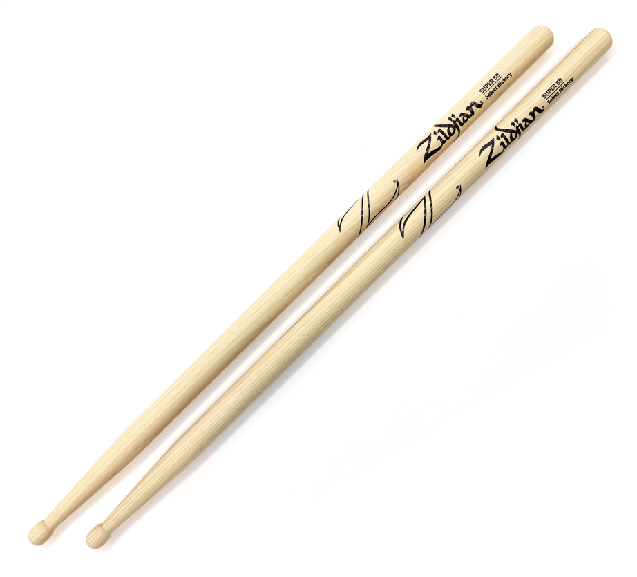 Zildjian Super 5B Wooden Tip Drumsticks (pair)