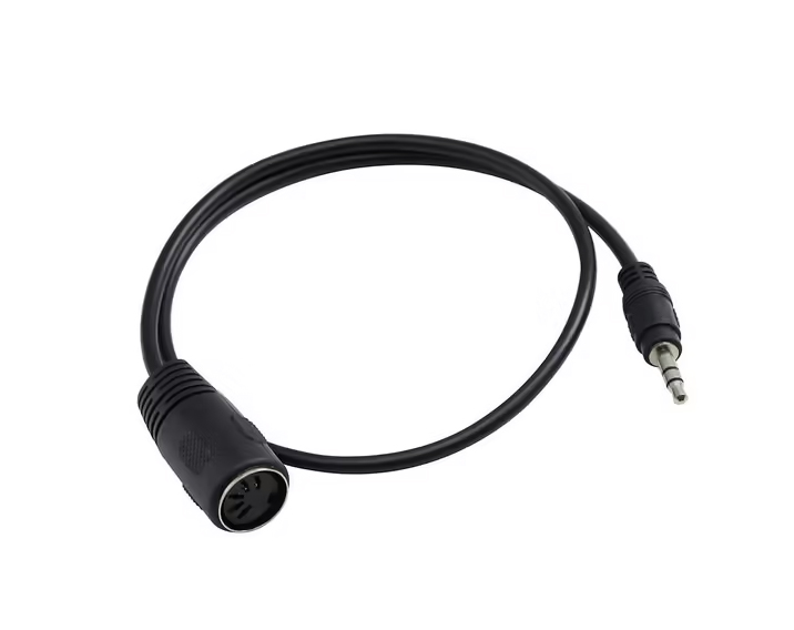Quick Lok SX/164 TRS/DIN MIDI Cable 20cm