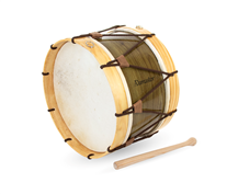 Adamastor Nº3 35cm Natural Dark Traditional Bass Drum