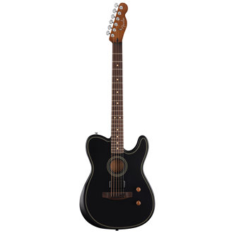 Fender Acoustasonic Standard Telecaster Black | Ludimusic