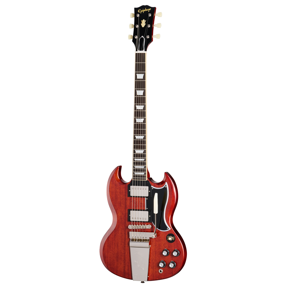 Epiphone 1964 SG Standard  Reissue com Maestro Vibrola Cherry Red