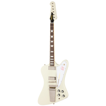 Epiphone 1963 Firebird V Maestro Vibrola Reissue Polaris White
