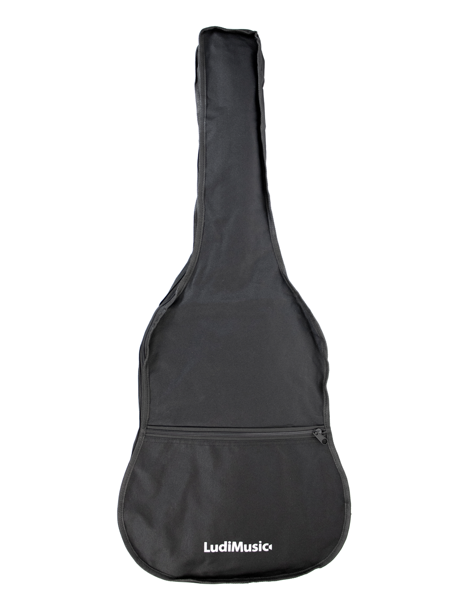 Ludimusic Logo Black 4/4 Classical Guitar Gig Bag