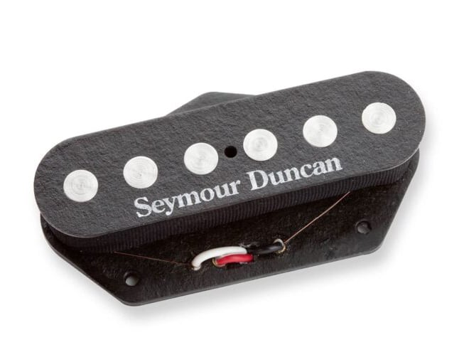 Pickup Guit Elet Seymour Duncan STL-3 T Quarter Pound Tele T Preto