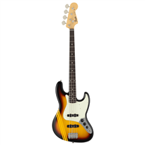 Fender Made in Japan Traditional 2025 Collection 60s Jazz Bass Competition 3-Color Sunburst/Aged Natural