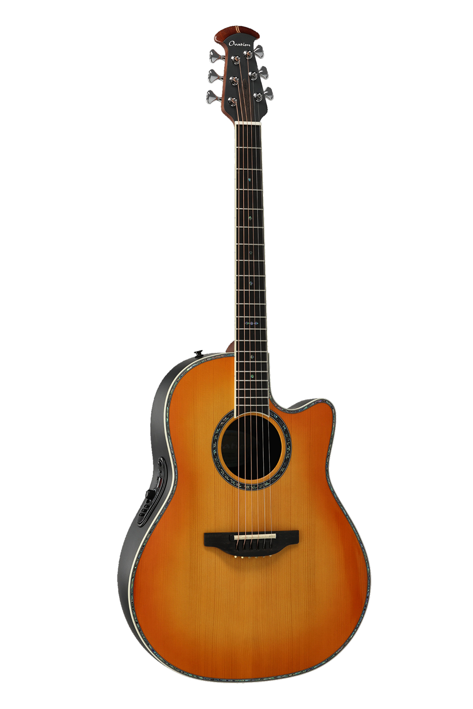 Ovation Custom Balladeer 2762BL-HB-G Honey Burst