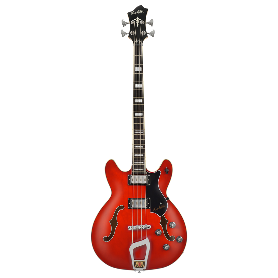 Hagstrom Viking Bass Wild Cherry Transparent