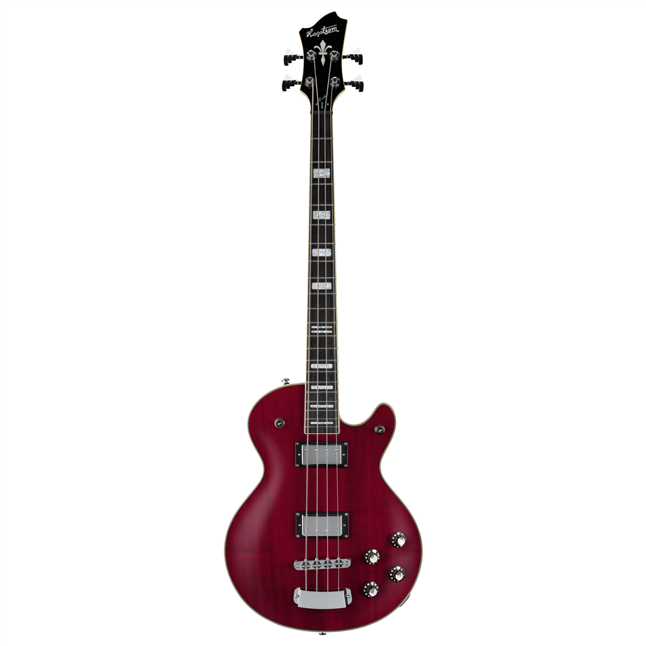 Hagstrom Swede Bass Wild Cherry Transparent