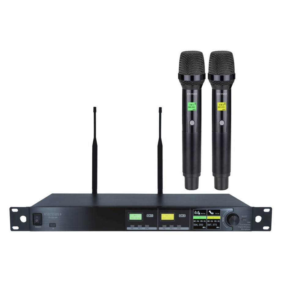 Definitive Audio TD 200 MH Dual Wireless Handheld Microphone
