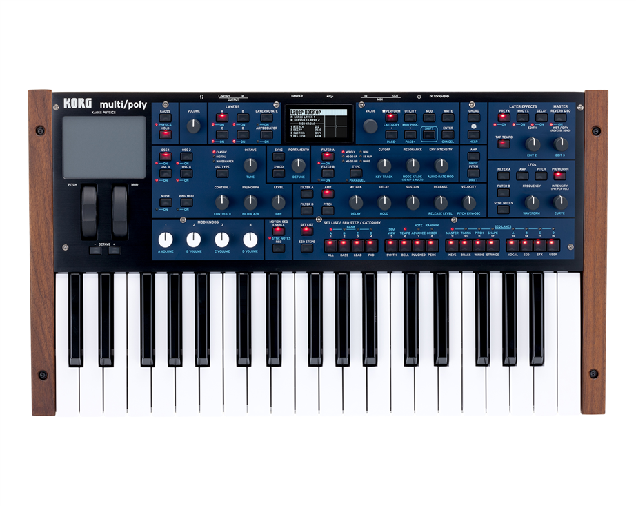 Korg Multi/Poly Analog Synthesizer