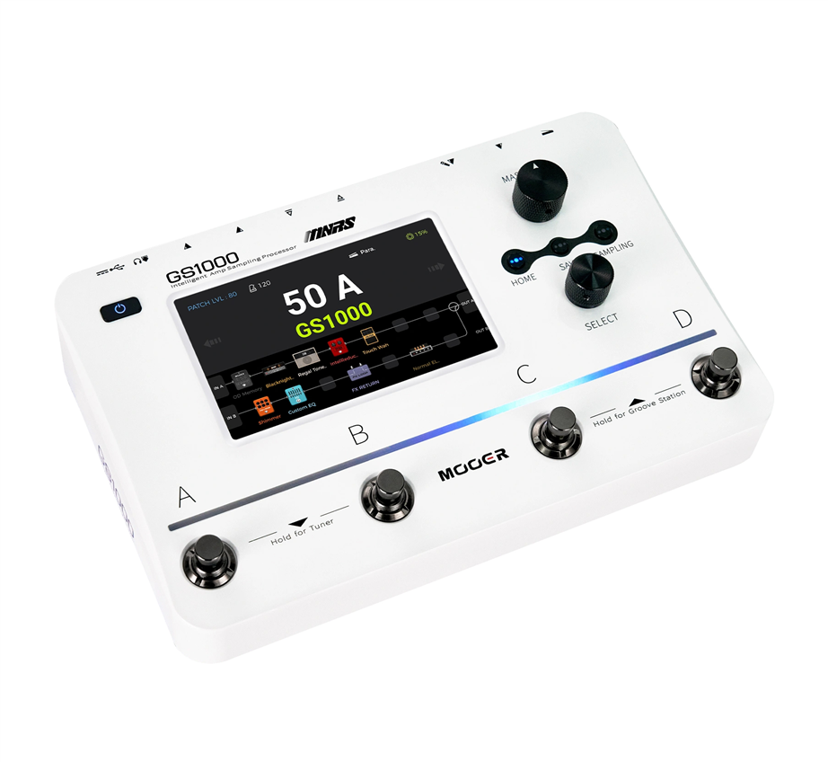 Pedaleira MOOER GS1000 Amp Profiling