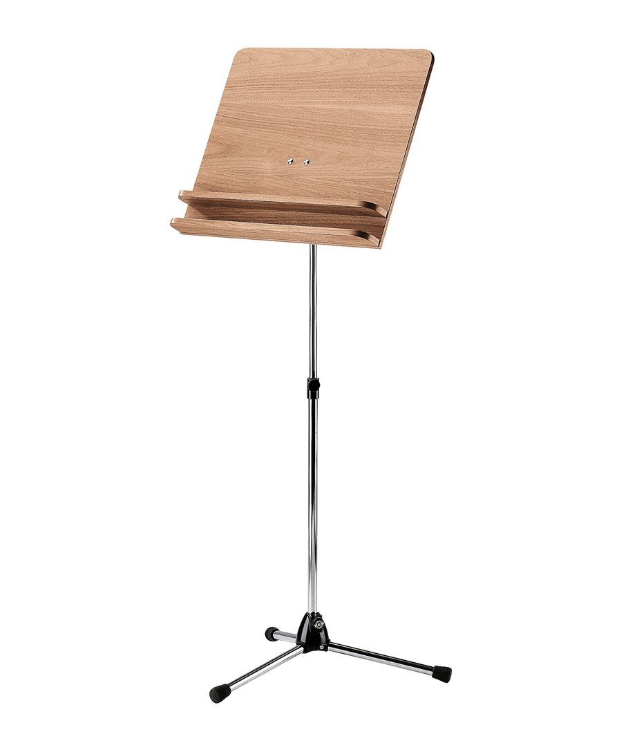 K&M 118/3 Walnut Music Stand