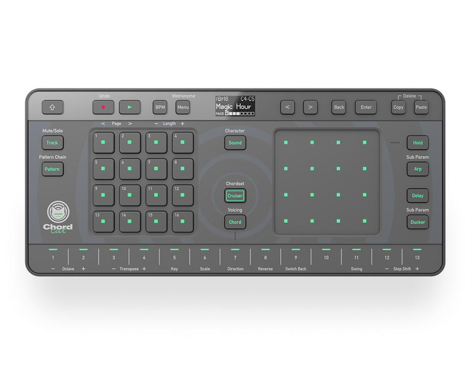 Toraiz AlphaTheta Chordcat Groove Box
