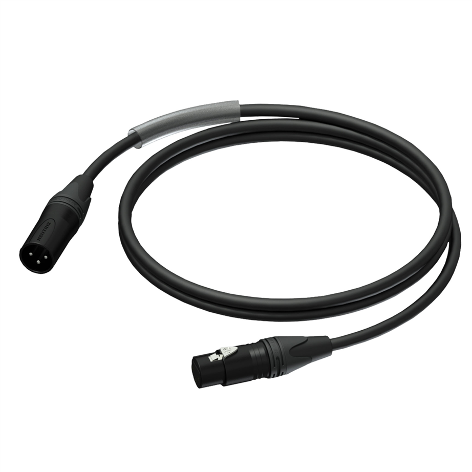 Procab PRA901/1.5 Ultraflex Neutrik Microphone Cable 1.5mt
