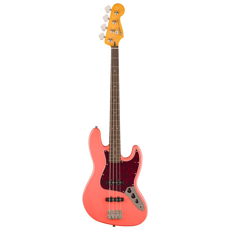 Fender Squier Classic Vibe 60s Jazz Bass LRL Tahitian Coral