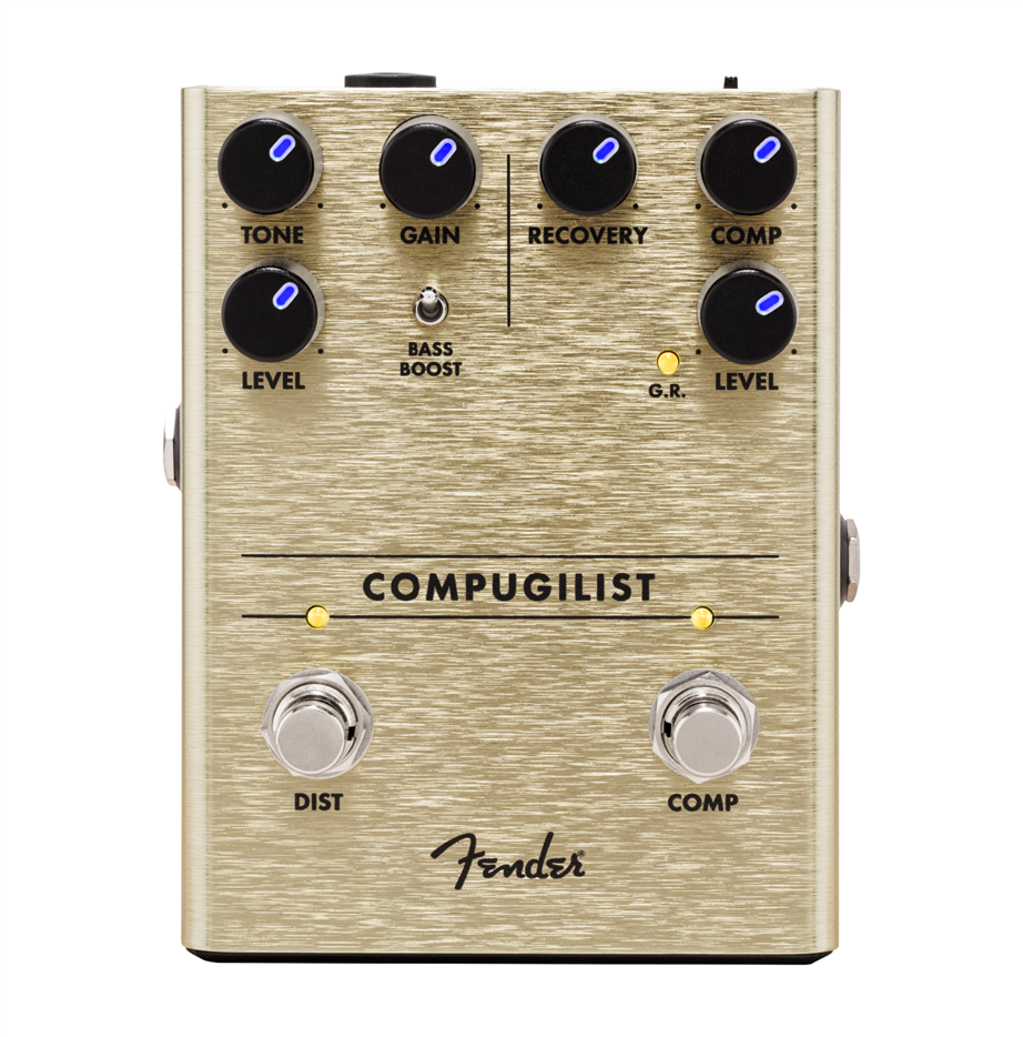 Fender Compugilist Compressor/Distortion Guitar Pedal