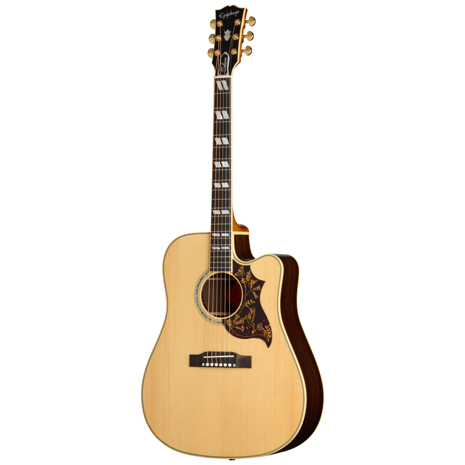 Epiphone Hummingbird Deluxe EC (Incl. Ultralite Case) Natural
