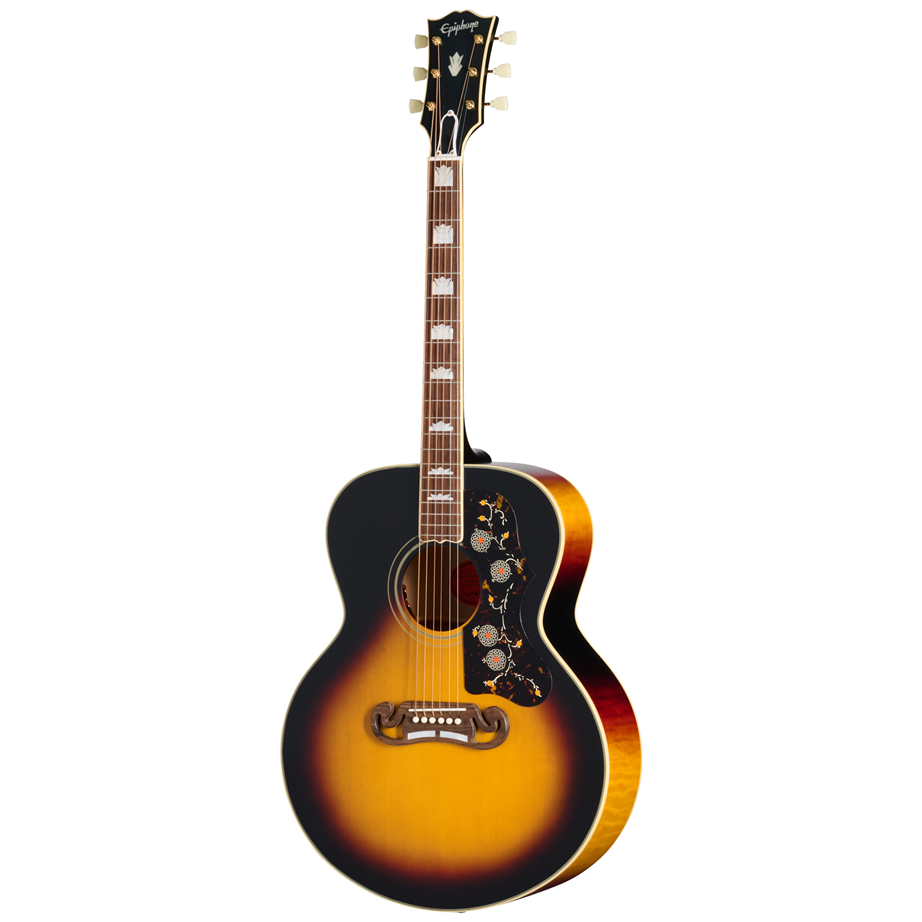 Epiphone 1957 SJ-200 Reissue (Incl. Hard Case) Vintage Sunburst