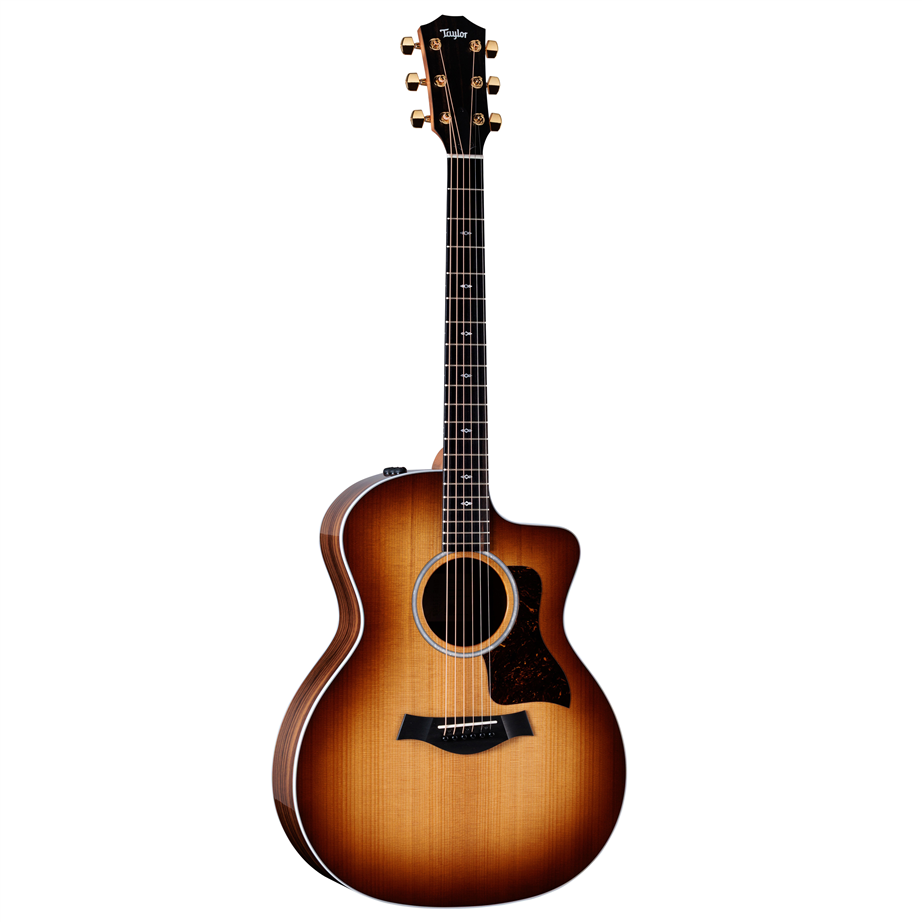 Taylor Sunset Blvd 214ce DLX SEB Rosewood/Sitka Shaded Edgeburst