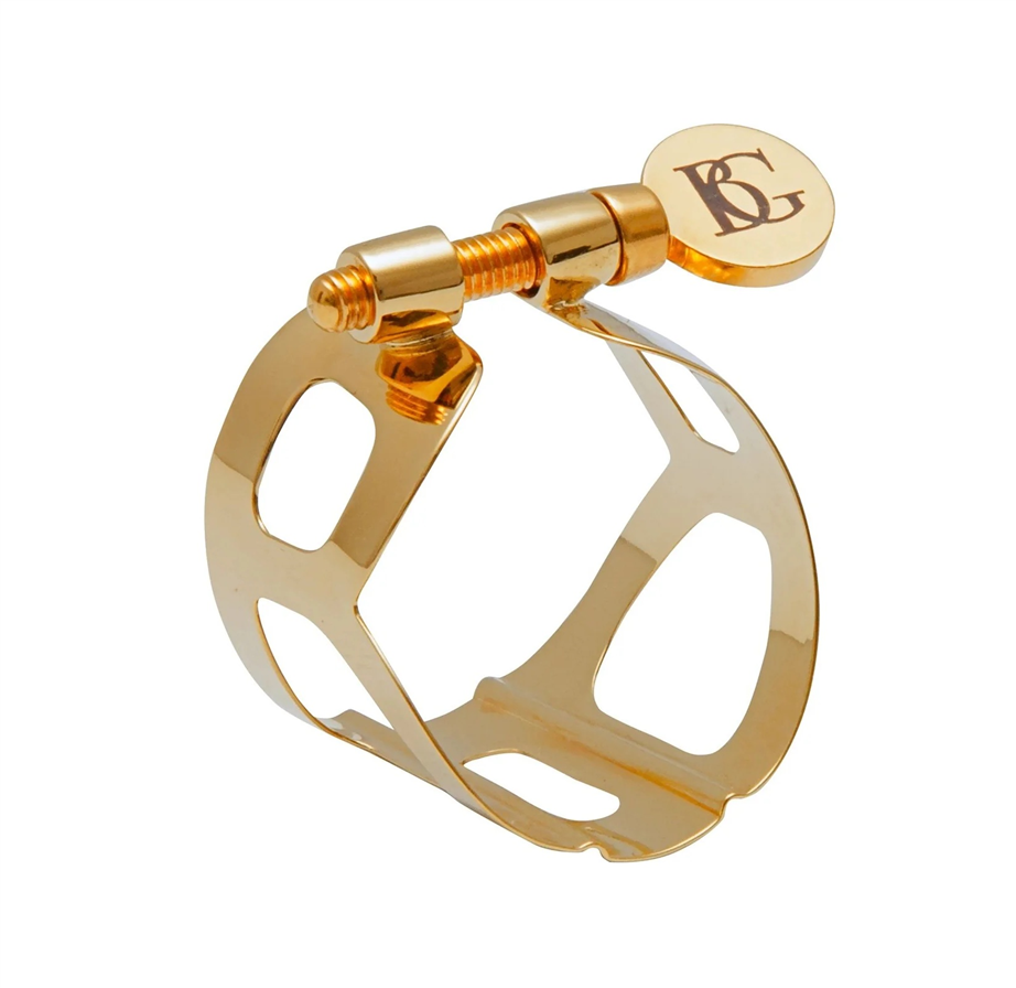 Abrazadera para Saxo Alto BG L11 24k Gold plated